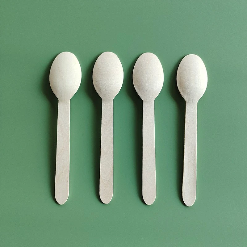 160mm Disposable Wooden Spoon: FDA-Certifiede Cutlery For Catering | Senyang
